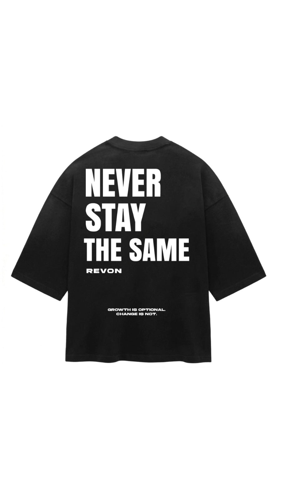 Black tee back print, the Legacy Set