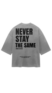 Grey tee back print, the Legacy Set