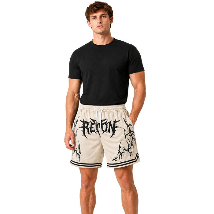 Cream Legacy Shorts