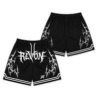 Legacy Shorts in black, front and back