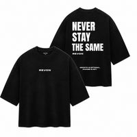 Legacy Oversized T-shirt in black, front and back