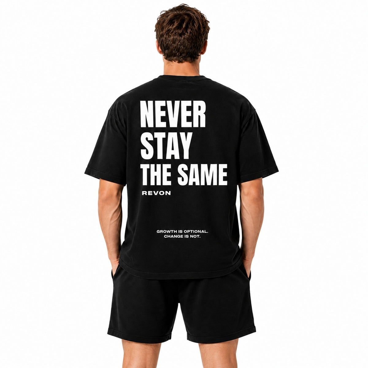 Back of the black Legacy Tee